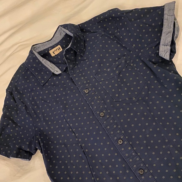 1901 Short-Sleeve Button-Down Shirt - Picture 3 of 7